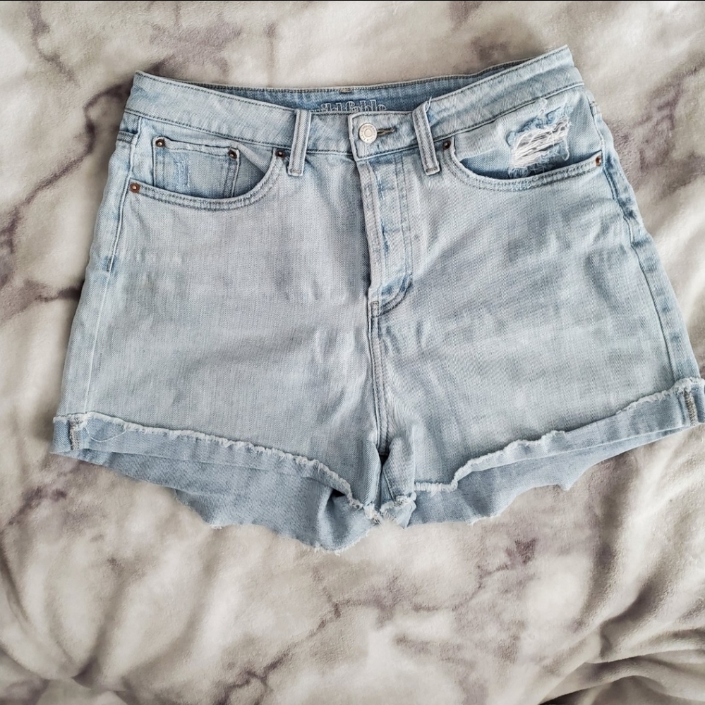 High Rise Jean Shorts from Wild Fable
